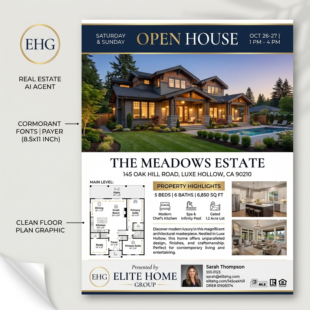 Using AI Tools to Design Real Estate Flyers That Sell